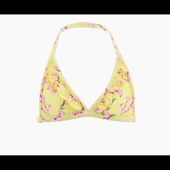 NWT Sunuva girls cherry blossom bikini top - Picture 1 of 3